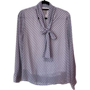 Tristan floral lavalière blouse